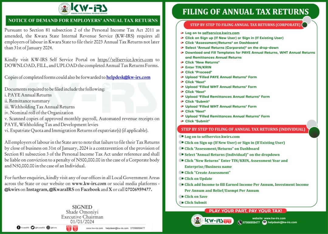 Kwara State Internal Revenue Service